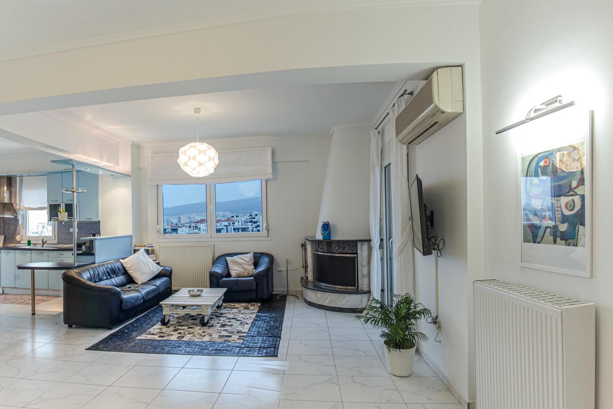 Celestial Garden-Thessaloniki'S Modern, Eclectic Penthouse With An Amazing View And Veranda Εξωτερικό φωτογραφία